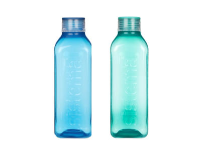 1L Square Bottle 2 Pack ECOM