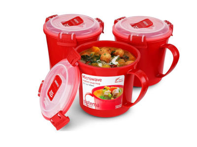 656ml Medium Soup Mug 3 Pack ECOM 