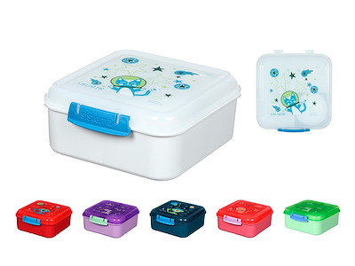 1.25L Bento Cube Lunch Kids Design