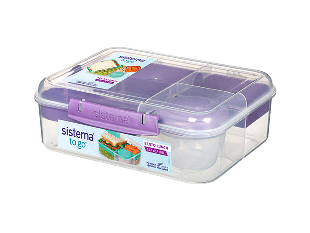 1,65L Bento Lunch To Go Misty Purple TRI 
