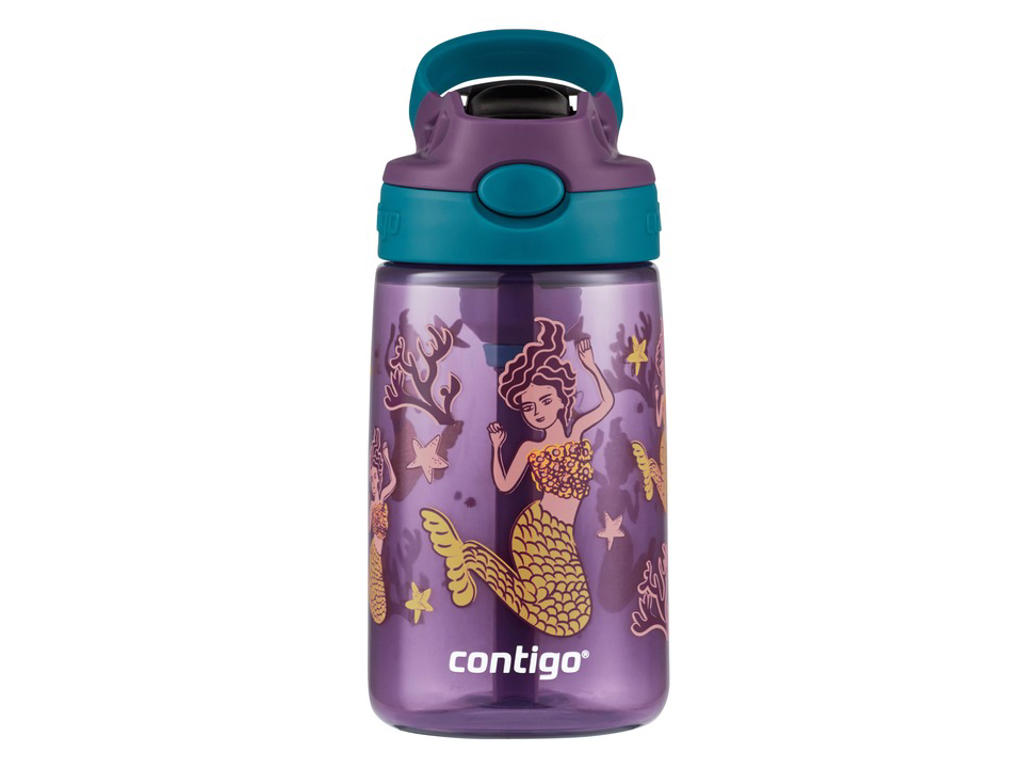 Contigo Easy Clean Purple Mermaids, 420ml - AUTOSPOUT™