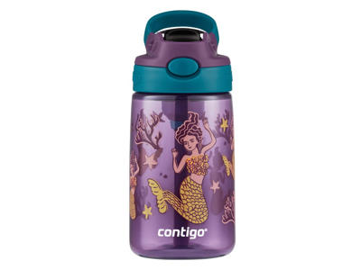 Contigo Easy Clean Purple Mermaids, 420ml - AUTOSPOUT™