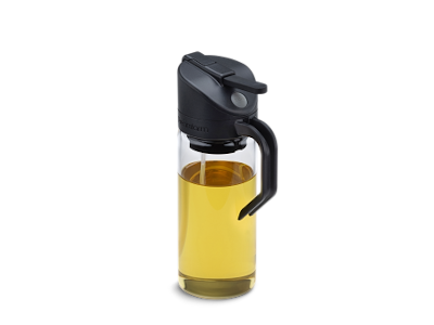  Oileroo Black with Glass Bottle