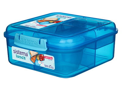 1,25L Bento Cube Lunch Blue