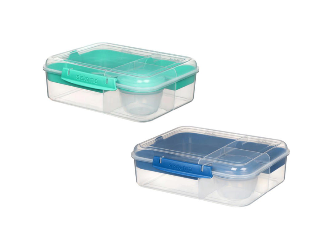 1.65L Bento Lunch To Go 2 Pack ECOM
